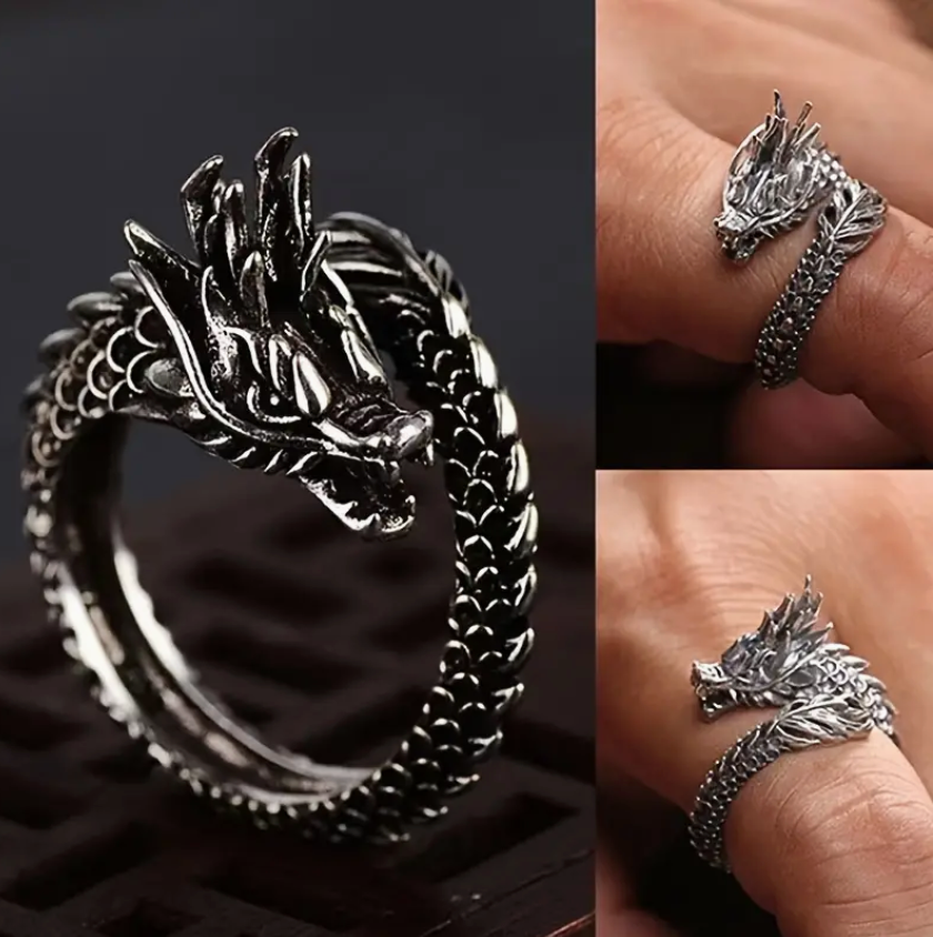 Anillo Dragon de la Suerte🐉