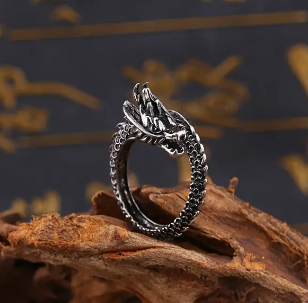 Anillo Dragon de la Suerte🐉